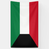 Flagge Kuwaits Banner (Vertikal)