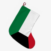 Flagge Kuwaits Großer Weihnachtsstrumpf (Vorderansicht (hängend))