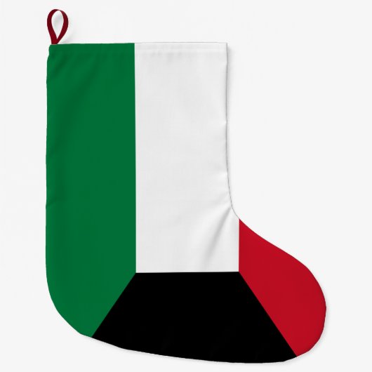 Flagge Kuwaits Großer Weihnachtsstrumpf (Vorderseite)