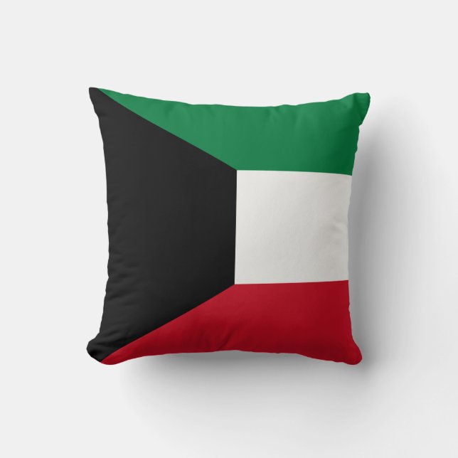Flagge Kuwaits Kissen (Vorderseite)