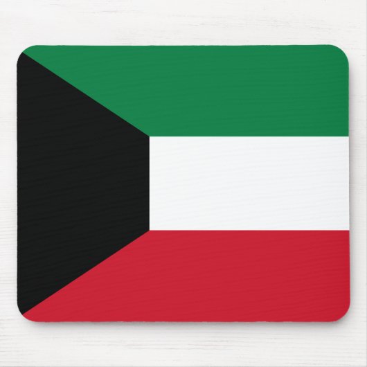 Flagge Kuwaits Mousepad (Vorne)