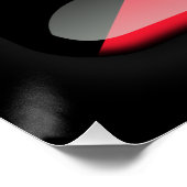 Flagge Kuwaits Poster (Ecke)