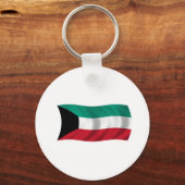 Flagge Kuwaits Schlüsselanhänger (Vorderseite)