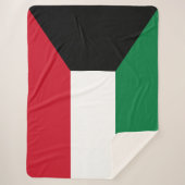 Flagge Kuwaits Sherpadecke (Vorderseite)