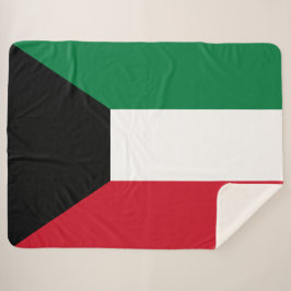 Flagge Kuwaits Sherpadecke