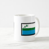Flagge Labradors (Kanada) Kaffeetasse (VorderseiteRechts)