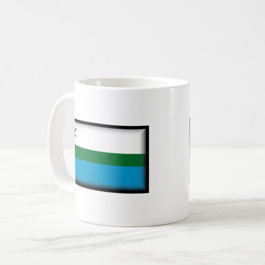 Flagge Labradors (Kanada) Kaffeetasse (Vorderseite Links)