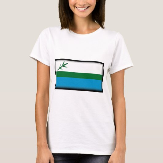 Flagge Labradors (Kanada) T-Shirt (Vorderseite)