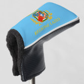 Flagge Latiums (Italien) Golf Headcover (3/4 Vorderseite)