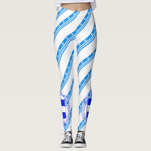 Flagge Leggings (Vorderseite)