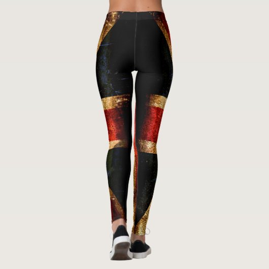 Flagge Leggings (Rückseite)