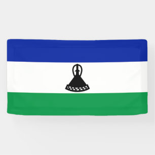 Flagge Lesothos Banner