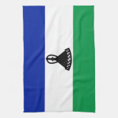 Flagge Lesothos Geschirrtuch (Vertikal)