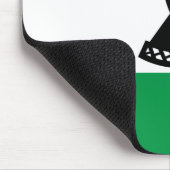 Flagge Lesothos Mousepad (Ecke)