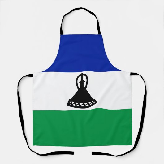Flagge Lesothos Schürze (Vorderseite)