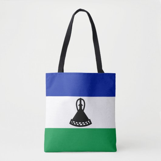 Flagge Lesothos Tasche (Vorderseite)