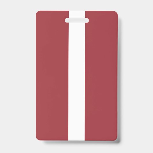 Flagge Lettlands Ausweis (Vorderseite)