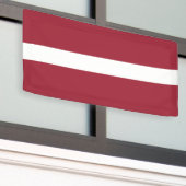 Flagge Lettlands Banner (Äußeres Gebäude)