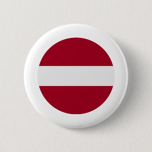 Flagge Lettlands Button (Vorderseite)