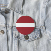 Flagge Lettlands Button (Beispiel)