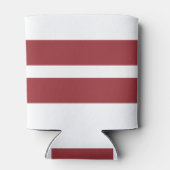 Flagge Lettlands Dosenkühler (Rückseite)