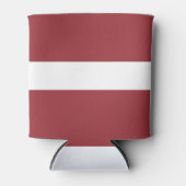 Flagge Lettlands Dosenkühler (Vorderseite)