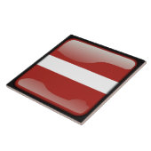 Flagge Lettlands Fliese (Seite)
