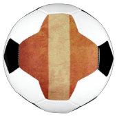 Flagge Lettlands Fußball (Gedreht)