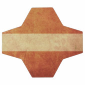 Flagge Lettlands Fußball (Flach)