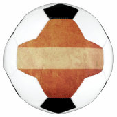 Flagge Lettlands Fußball (Vorderseite)