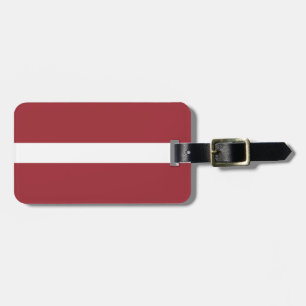 Flagge Lettlands Gepäckanhänger