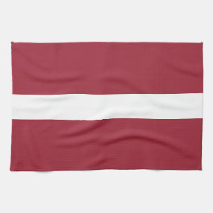 Flagge Lettlands Geschirrtuch