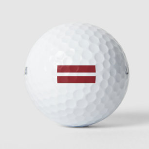 Flagge Lettlands Golfball