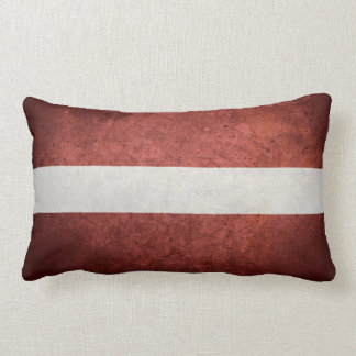 Flagge Lettlands Lendenkissen