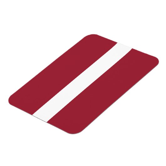 Flagge Lettlands Magnet (Linke Seite)