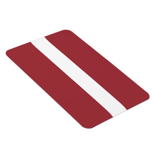 Flagge Lettlands Magnet (Rechte Seite)