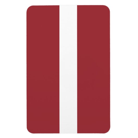 Flagge Lettlands Magnet (Vertikal)