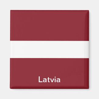 Flagge Lettlands Magnet