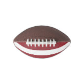 Flagge Lettlands Mini Football (Vorderseite)
