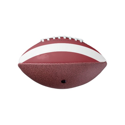 Flagge Lettlands Mini Football (Gedreht 270)