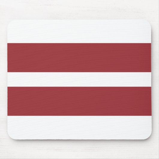 Flagge Lettlands Mousepad (Vorne)