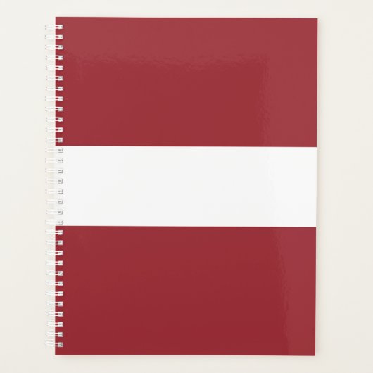 Flagge Lettlands Planer (Vorderseite)