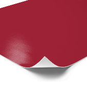 Flagge Lettlands Poster (Ecke)