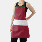 Flagge Lettlands Schürze (InSitu)