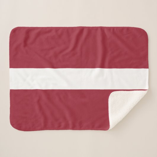 Flagge Lettlands Sherpadecke (Vorderseite (Horizontal))