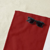 Flagge Lettlands Strandtuch (Beispiel)