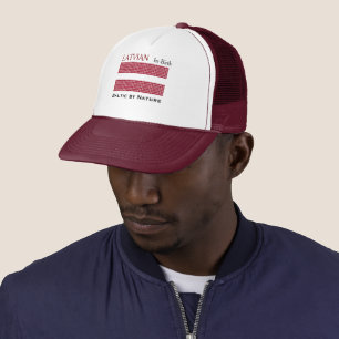 Flagge Lettlands Truckerkappe