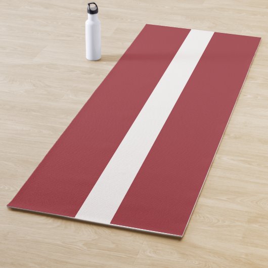 Flagge Lettlands Yogamatte (Beispiel)