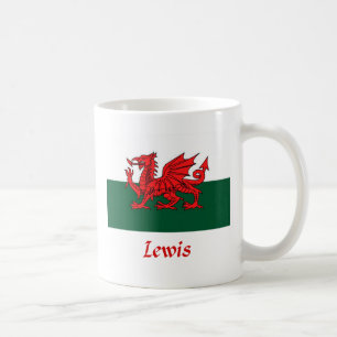 Flagge Lewis Waliser Kaffeetasse