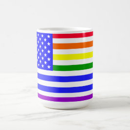 Flagge Lgbt USA Kaffeetasse